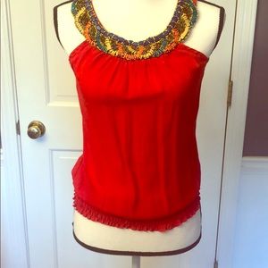 HeartSoul Halter beaded top XXS